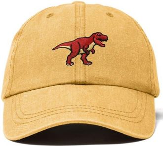 Dalix T Rex Dad Cap in Washed Gold at Nordstrom