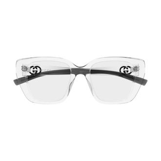 Gucci Cat-eye Brillen - Dames - Accessoires - Wit - Maat: 50 MM