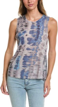Autumn Cashmere Distressed Printed Top