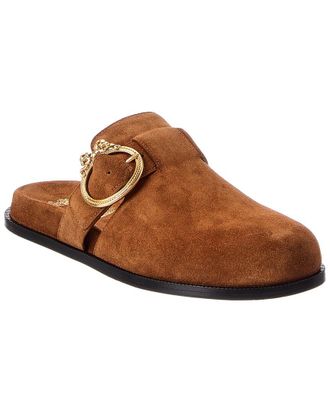 Dior Medallion Suede Mule