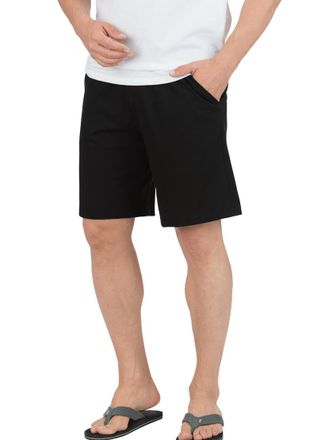 Trigema Bermudas TRIGEMA TRIGEMA Bermuda DELUXE Baumwolle, Herren, Gr. S, US-Gr&ouml;ssen, schwarz, 100% Baumwolle, Hosen Bermudas