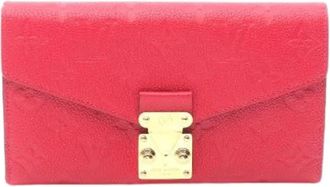 Louis Vuitton Pre-owned Wallets, female, Red, Size: ONE SIZE Pre-owned Vintage Wallet