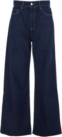 Icon Denim Los Angeles Debby Jeans - Dames - Loose Fit Jeans - Blauw - W28 - Katoen - Jeans