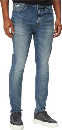 Calvin Klein Jeans Skinny Jeans - Heren - Skinny Jeans - Blauw - W36 L32 - Katoen - Jeans