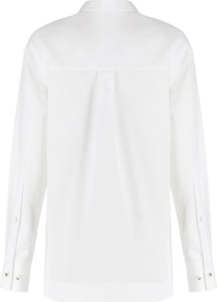 Gucci Womens Cotton Poplin Shirt White Cotton; Polyester