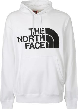 The North Face Logo Drawstring hoodie - Heren - Hoodies - Wit - L - Katoen - Hoodies & sweatvesten
