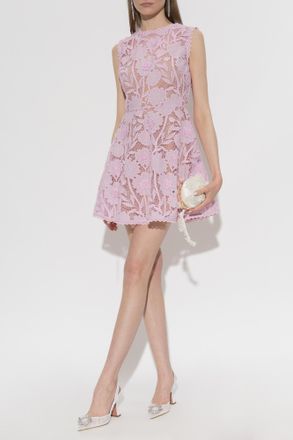 Self Portrait Lace Dress, Womens, Pink