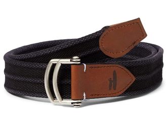 Johnnie-O Brentwood Mens Belts Black : 2XL, Canvas
