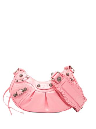 Balenciaga 2010 Patent Motocross Le Cagole XS crossbody bag - women - Patent Leather - One Size - Pink