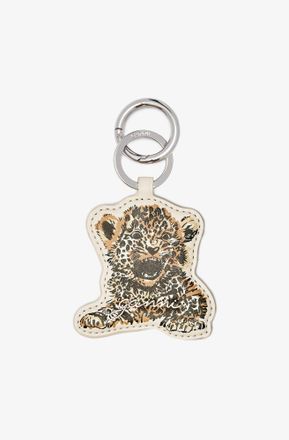 キーホルダー・キーリング Ganni Bou Heart Keyring - Ganni - Leather - Black Keyrings & Accessories | Functional & Decorative | GANNI US