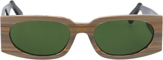 GCDS Stijlvolle zonnebril Gd 0016 - unisex - Zonnebrillen - Bruin - 56 MM - Accessoires