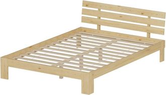 Happy Garden Cama De Madera Con Cabecero 140x200cm Finn