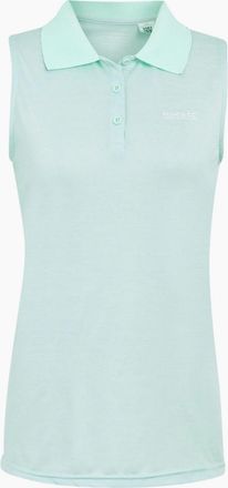 Regatta Womens Regatta Womens/Ladies Tima II Sleeveless Polo Shirt - Icy Morn - Size: 10
