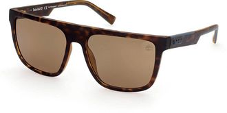 Timberland TB9253 Polarized 52H Mens Sunglasses Tortoiseshell Size 58