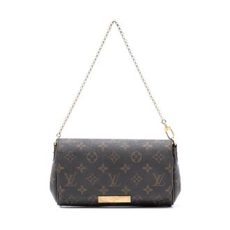 Louis Vuitton Pre-owned Shoulder Bags, female, Brown, Size: ONE SIZE Pre-owned Chain Shoulder Bag