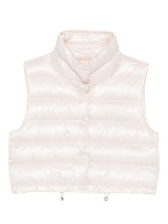 Patrizia Pepe high-neck padded jacket - women - Polyamide/Polyamide/Polyester - 40 - Pink