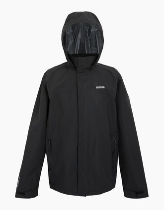 Regatta Mens Regatta Mens Matt II Waterproof Jacket - Black - Size: 46/Regular