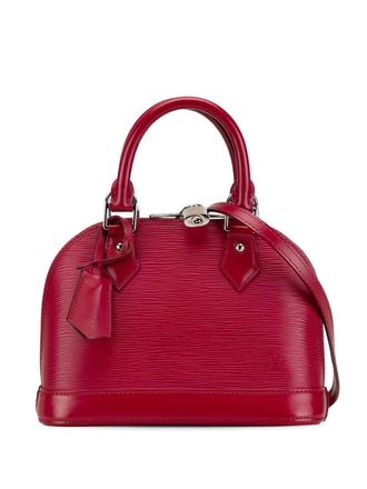 Louis Vuitton 2015 Epi Alma BB satchel - women - Leather - One Size - Red