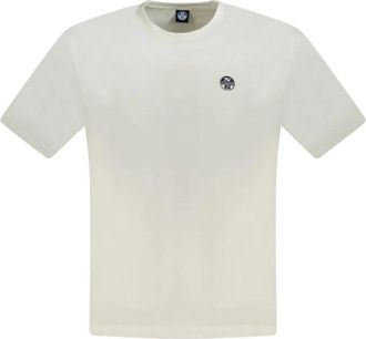 North Sails Cotton T-Shirt - Heren - T-shirts - Wit - XL - Katoen - Tops
