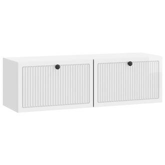 vidaXL Mueble Para Tv De Pared Brillante 98 X 31 X 30 Cm Vidaxl