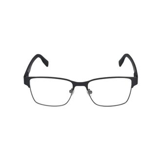 Lacoste Glasses, male, Black, Size: 56 MM Stylish Matte Black Eyeglasses