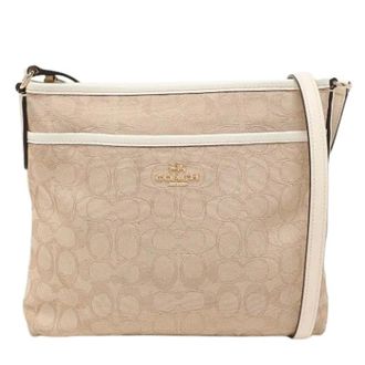 Coach Pre-owned Swingpack Crossbody - - Pre-owned - Donna - Beige - ONE SIZE