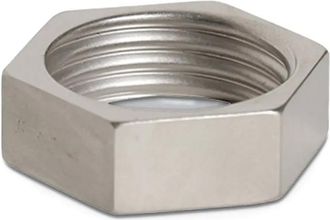 VETEMENTS Anello Screwnut - Argento