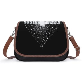 Generic Piano in Diamond Pattern Womens Crossbody Bag Fashion Shoulder Handbags Message Tote Bag with Adjustable Strap