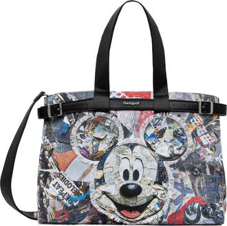 Desigual x Disney Borsa tote Mickey Mouse - Bianco
