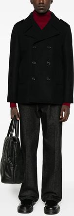 Saint Laurent Manteau M42 I Retouche Army Feu