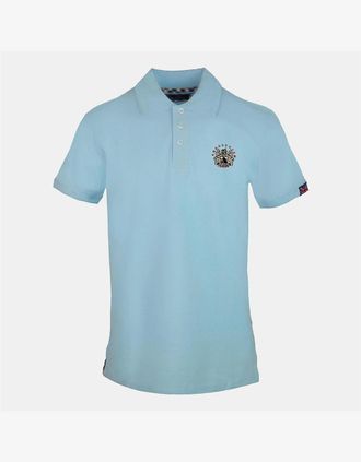 Aquascutum Mens Polo Shirt - Blue - Size: 2X large