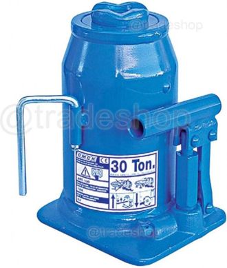 Trade Shop Trade Shop - Sollevatore Idraulico A Bottiglia Binda Idraulica Ton. 30 Omcn 130 Crick Cricco