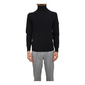 Peuterey Turtlenecks, male, Blue, Size: 2XL Knitwear Blu