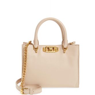 Rebecca Minkoff Mini Amour Leather Tote in Latte at Nordstrom Rack
