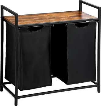 OEM Estante Doble Para Cesta De Ropa Artus, 2 Compartimentos