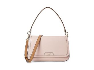 Kate Spade New York Hudson Shoulder Bag Shoulder Womens Handbags Rose Smoke, Leather