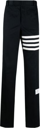 Thom Browne 4-Bar unconstructed chino trousers - men - Cotton - 00 - Blue
