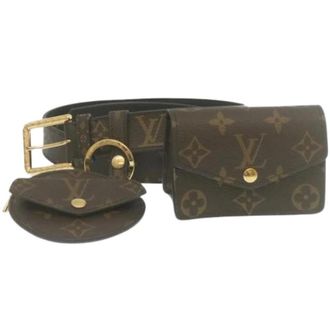 Louis Vuitton Pre-owned Waist Bag - female - Louis Vuitton Vintage - Vintage Belts - Brown - ONE SIZE - Pre-owned