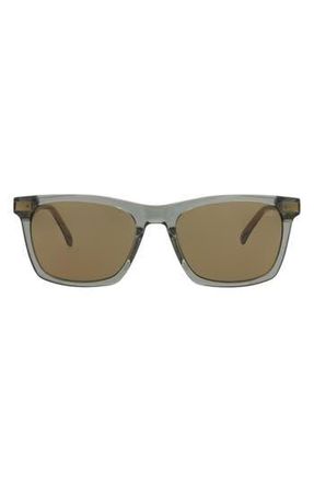 Dunhill 54mm Square Sunglasses in Grey Grey Brown at Nordstrom Rack