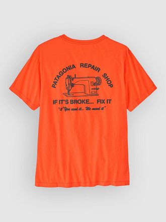 Patagonia Repair Shop Camiseta naranja