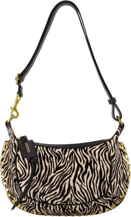 Isabel Marant Oskan Moon Bag - Dames - Schoudertassen - Zwart - ONE Size - Leer - Tassen