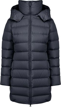 Bomboogie Chaqueta acolchada ajustada con capucha - Coats - Mujer - Azul - 3XL