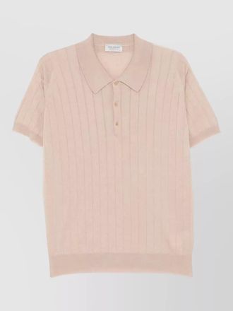 John Smedley williams knit polo short sleeve garza