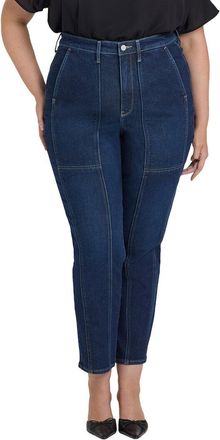 NYDJ Nydj Plus Margot Midnight Breeze Girlfriend Jean