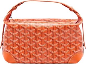 Goyard Pre-owned Handbags, female, Orange, Size: ONE SIZE Pre-owned Canvas Handbag