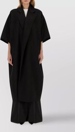 Max Mara long oversize cape coat pockets