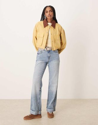 Free People Martha - Giacca beige rattan-Neutro