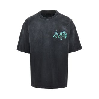 Amiri Amiri Flames Relaxed Fit T-shirt Man XL