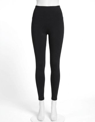 Spanx Shape Scuba Leggings In Black