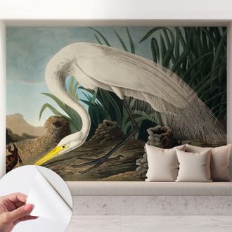 Tulup Carta Da Parati Autoadesiva - Impermeabile - Murale Da Parete - Decorazione Murale - Aironi Maestosi 208x146 Cm